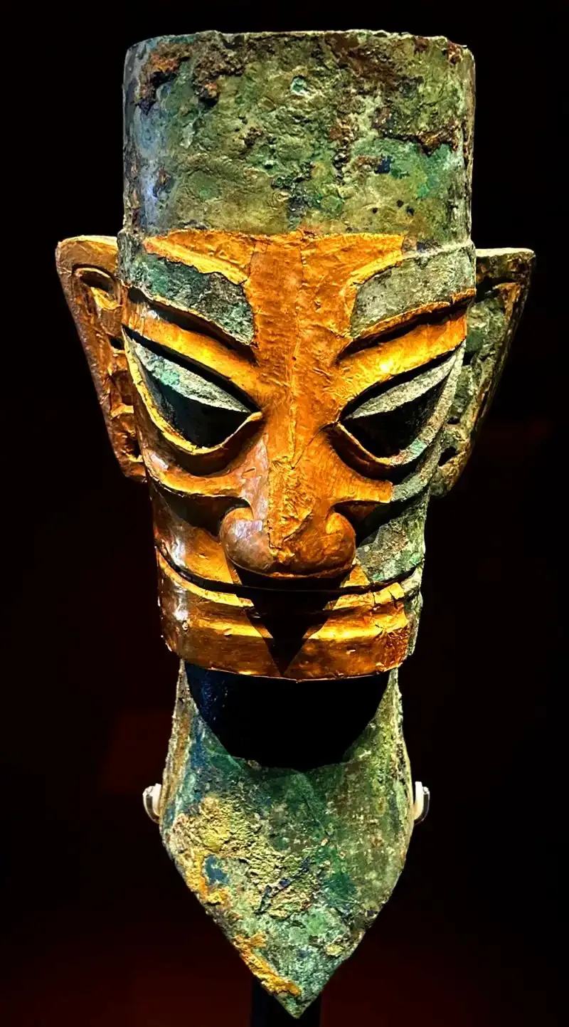 Sanxingdui Museum exterior near Chengdu
