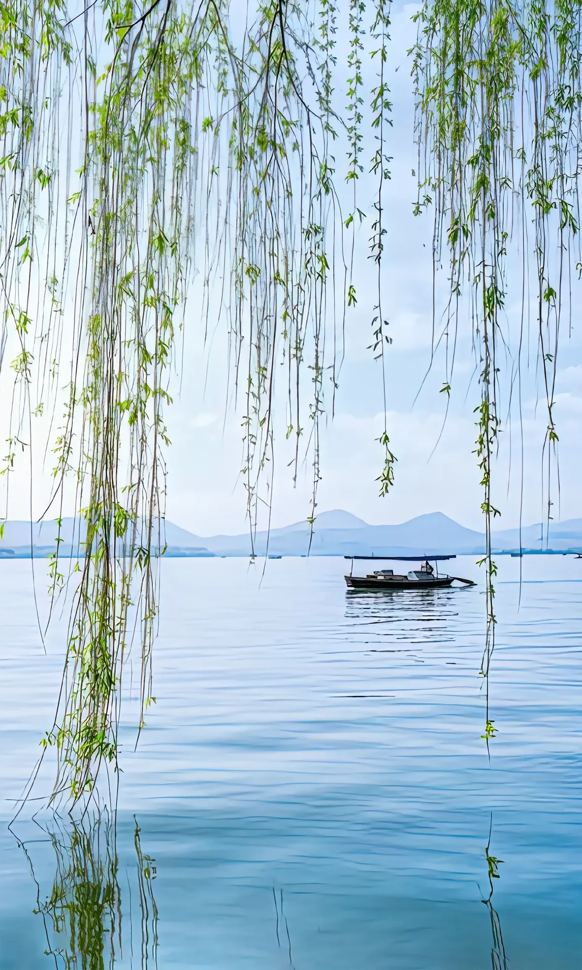 West Lake landscape in Hangzhou