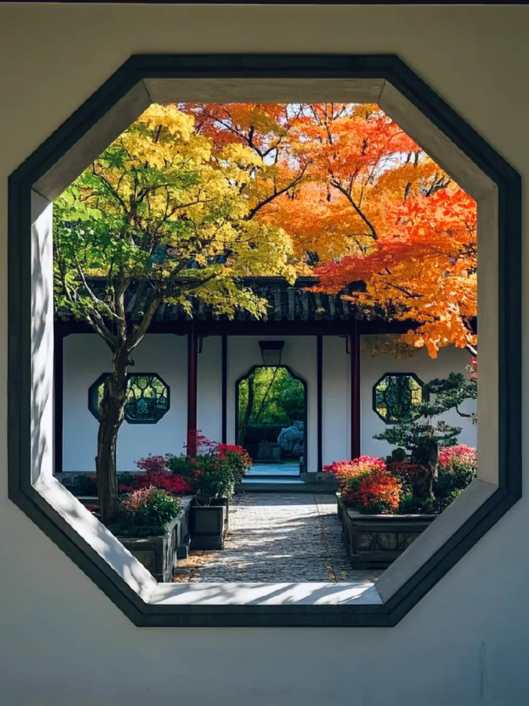 Classical garden scenery in Suzhou