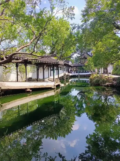 Suzhou canal and heritage scenery