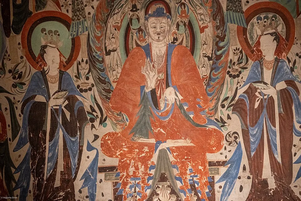 Mogao Caves near Dunhuang