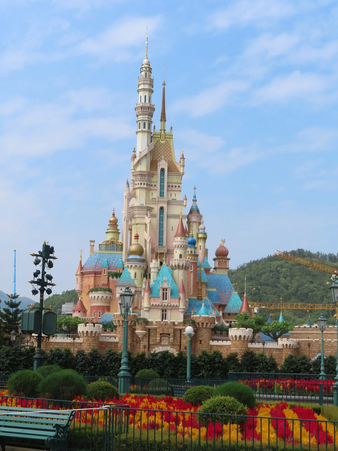 Castle of Magical Dreams at Hong Kong Disneyland