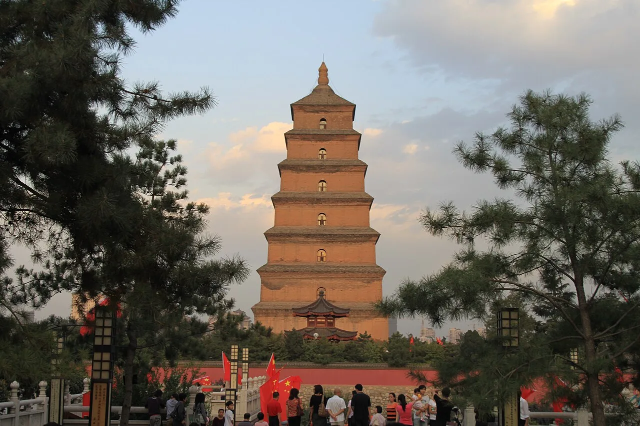 Big Wild Goose Pagoda in Xi'an